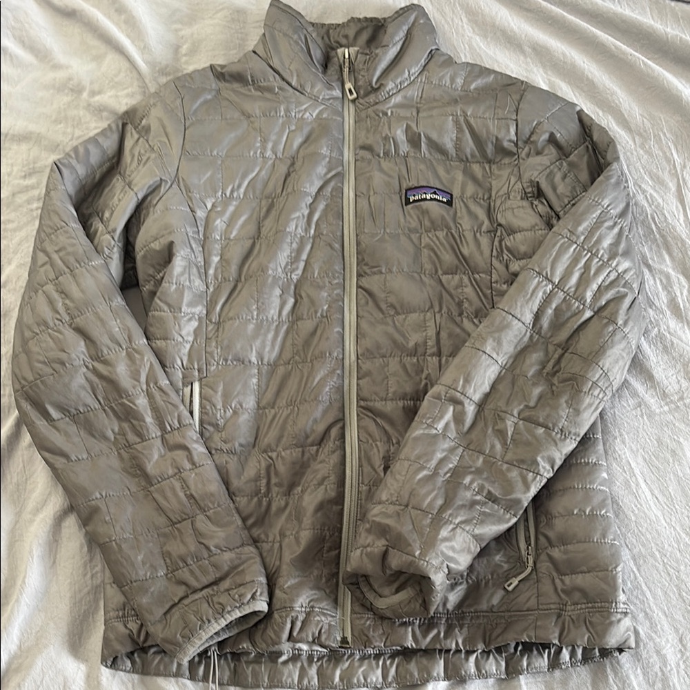 Patagonia Gray Quilted Jacket